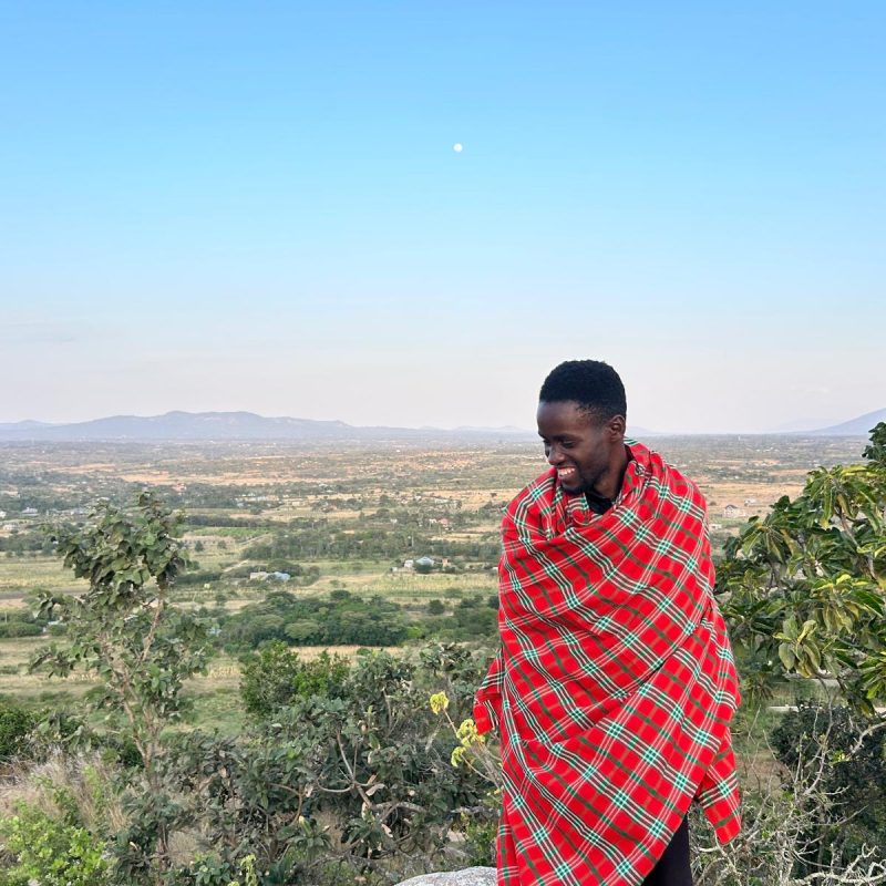 George en Ngong Hills